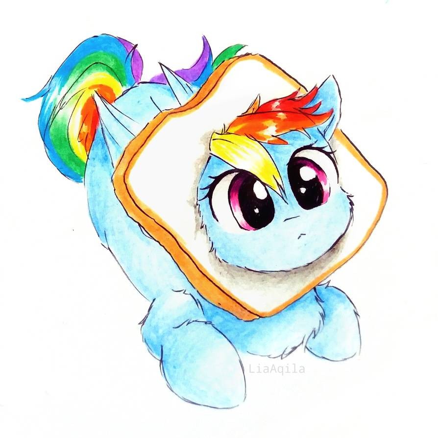 Let's Draw - My Little Pony - Rainbow Dash by diuky on DeviantArt